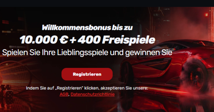 Redracer Registrierung
